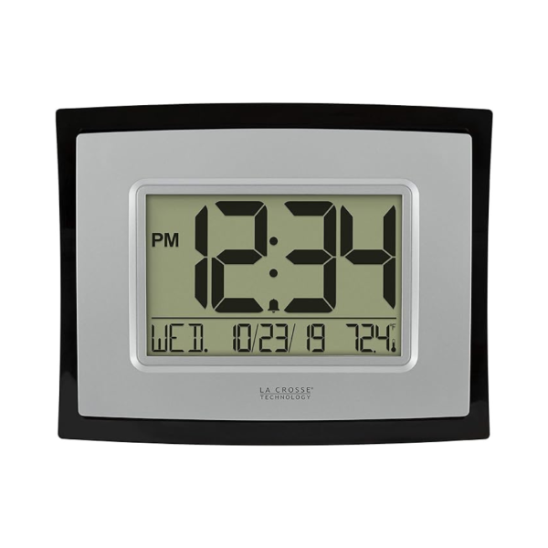La Crosse Technology Digital Wall Clock Cheap