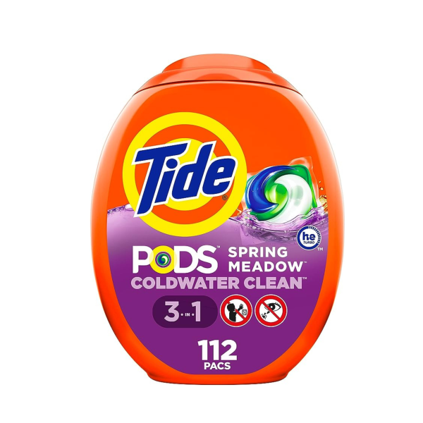 112-Count Tide PODS Laundry Detergent (various) + $20 Amazon Credit For Sale
