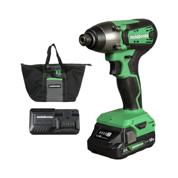 Metabo HPT 1 4  Chuck 18V MultiVolt Cordless Impact Driver Kit For Discount