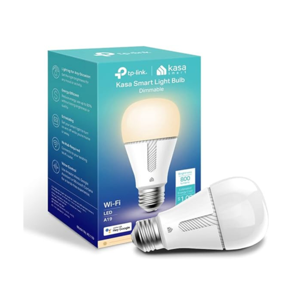 Kasa Smart WiFi White LED Dimmable Light Bulb For Cheap