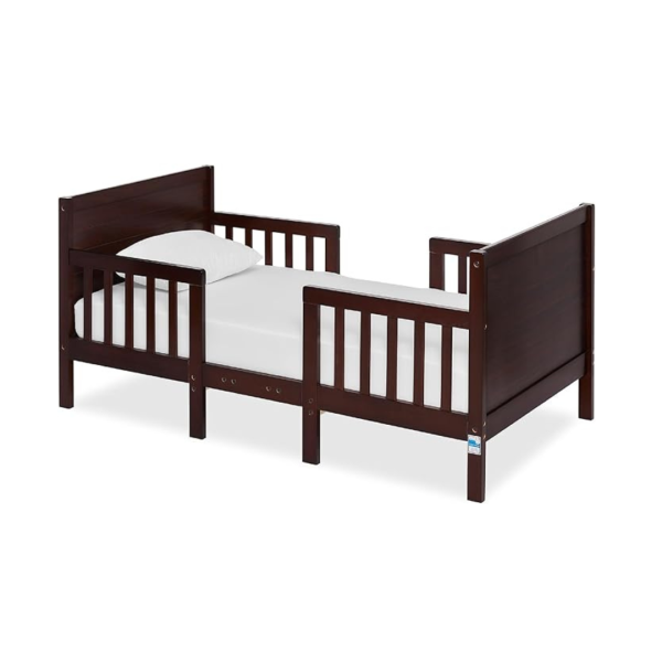 Dream On Me Hudson 3-In-1 Convertible Toddler Bed In Espresso For Cheap