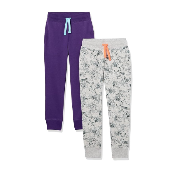 2-Pack Amazon Essentials Boys and Toddlers  Fleece Jogger Sweatpants For Cheap