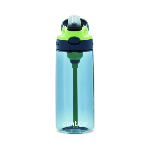 Contigo Aubrey Kids Cleanable Water Bottle with Silicone Straw and Spill-Proof Lid Online now