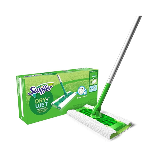 Swiffer Sweeper 2-in-1 Mops for Floor Cleaning, Dry and Wet Multi Surface Floor Cleaner For Discount